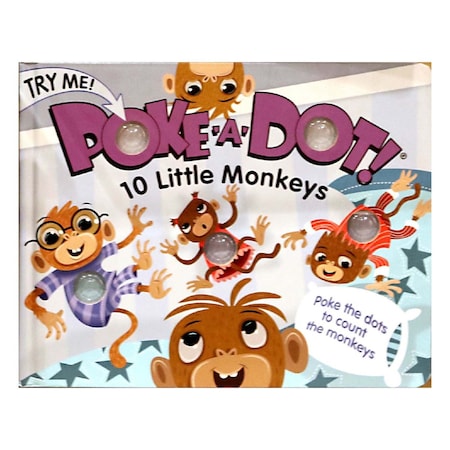 Melissa & Doug Poke-A-Dot - 10 Little Monkeys 31345